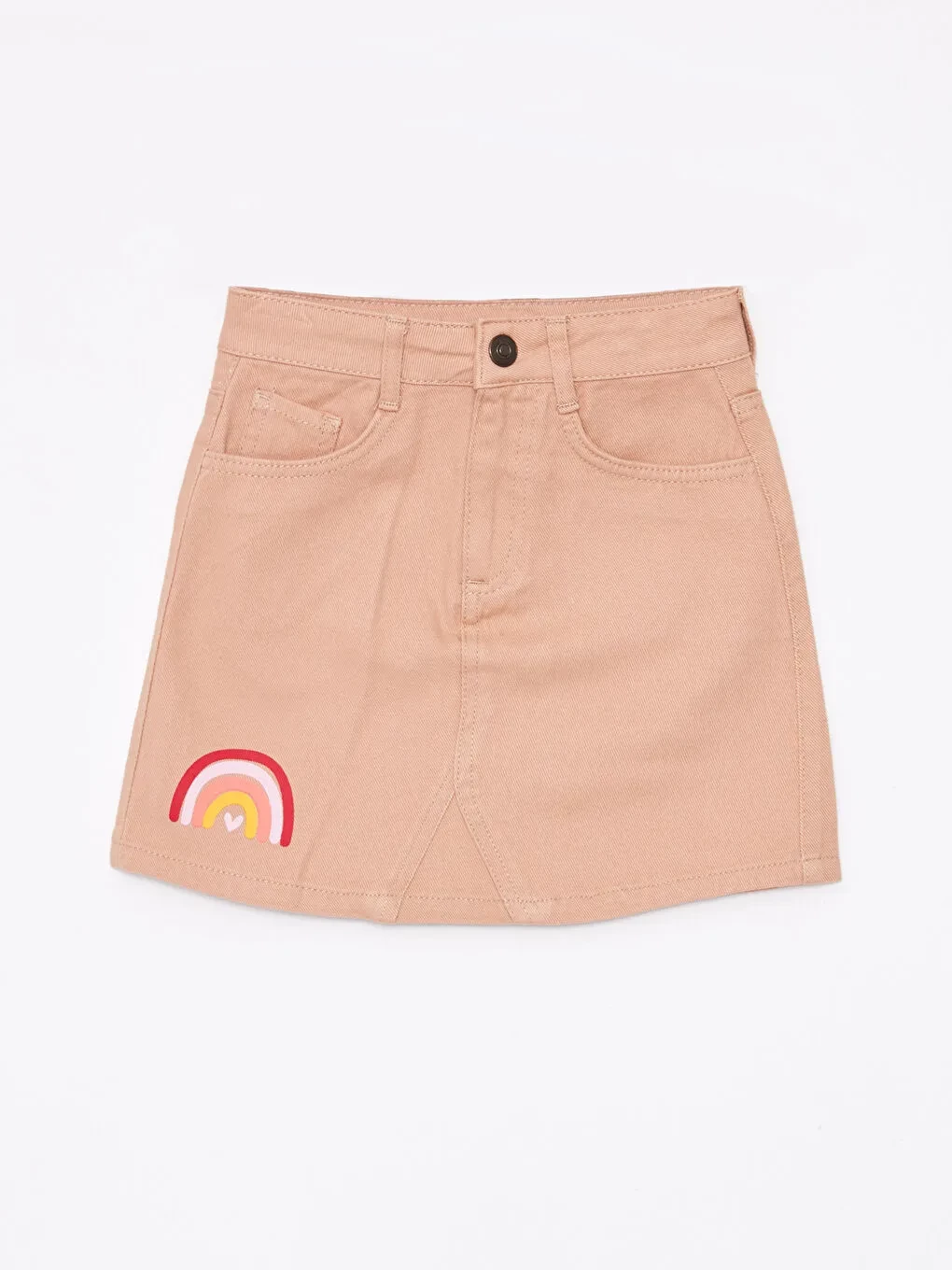 LCW Kids Printed Cotton Girl Skirt