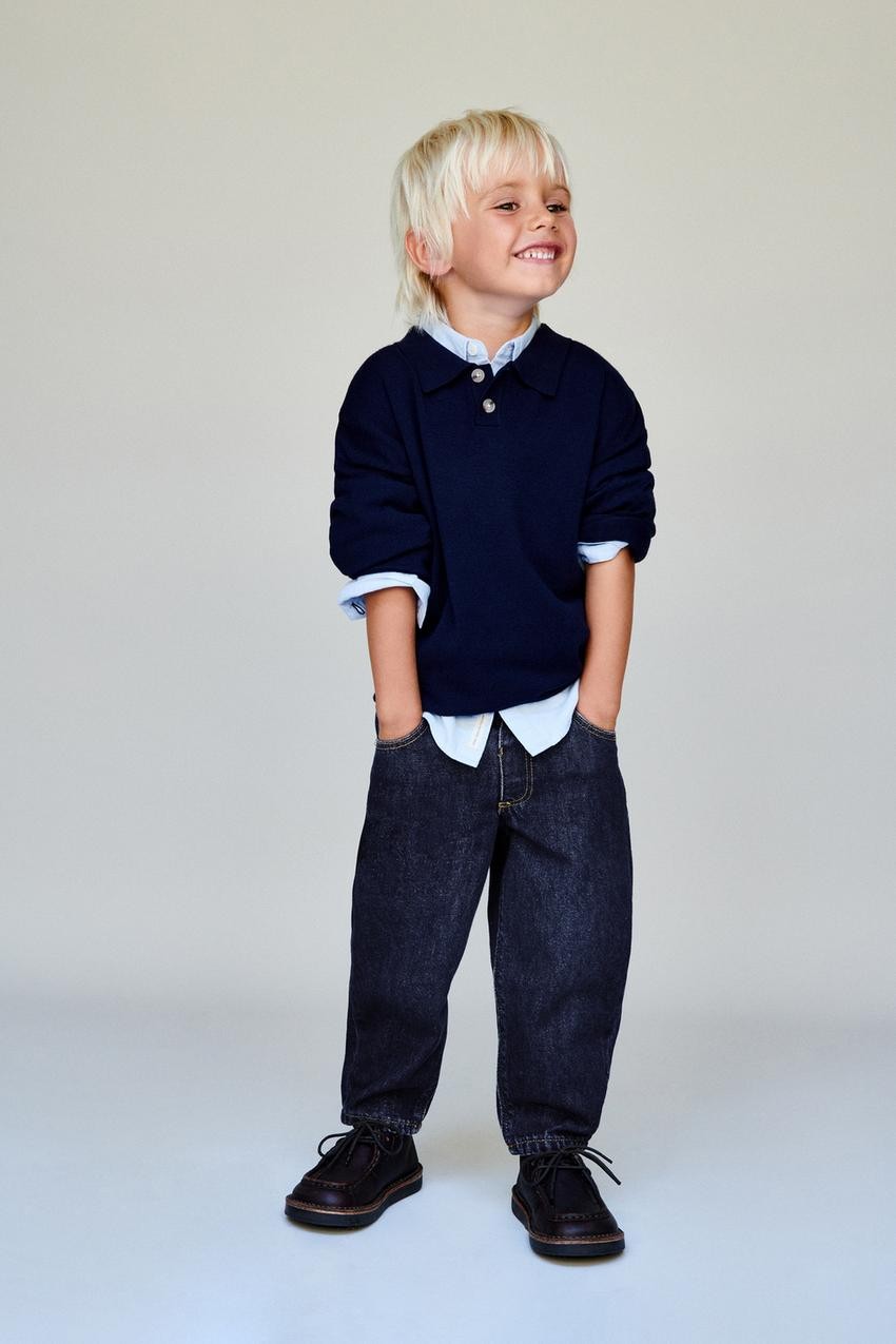 BAGGY DENIM TROUSERS